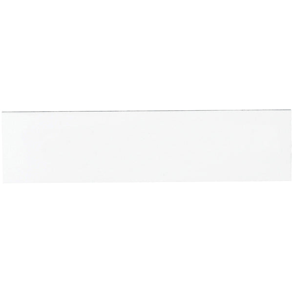 2 x 8 White Warehouse Labels - Magnetic Strips 25/Case