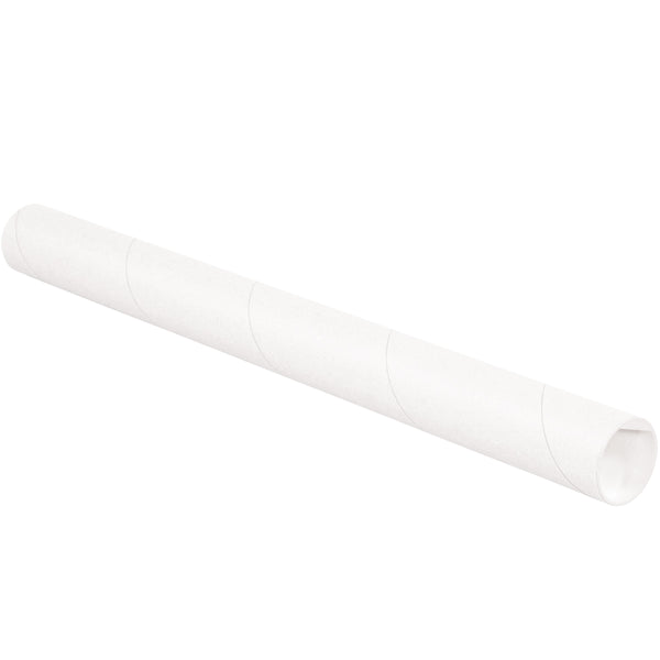 white mailing tubes