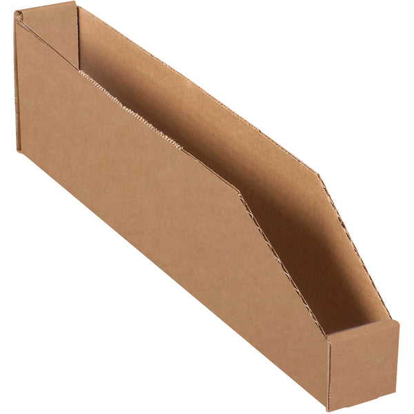 2 x 18 x 4 1/2 Kraft Open-Top Corrugated Bin Box 50/Bundle