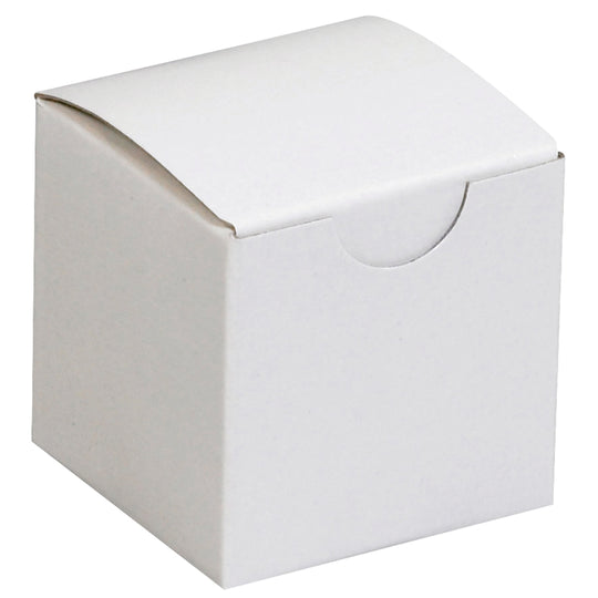 2 x 2 x 2 White (Flat Finish) Gift Box 200/Case