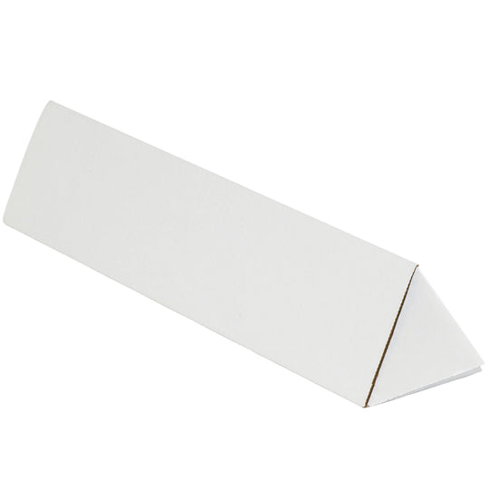 2 x 24 1/4 Triangular White Corrugated Mailing Tube 50/Bundle