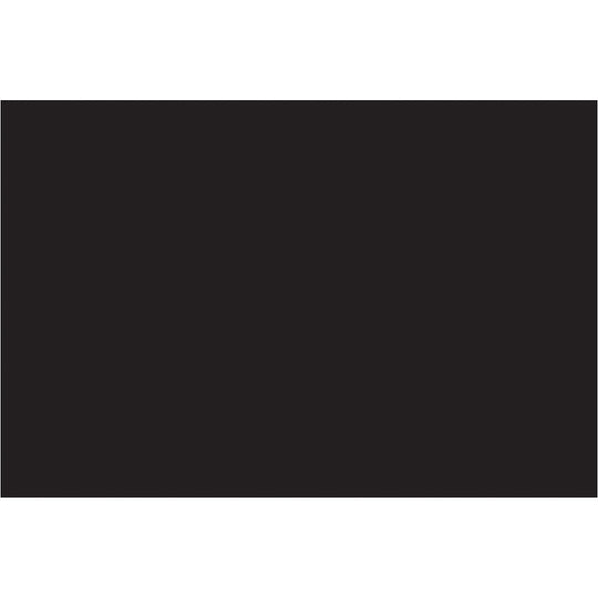 2 x 3" Black Inventory Rectangle Labels 500/Roll