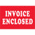 2 x 3" - "Invoice Enclosed" Labels 500/Roll