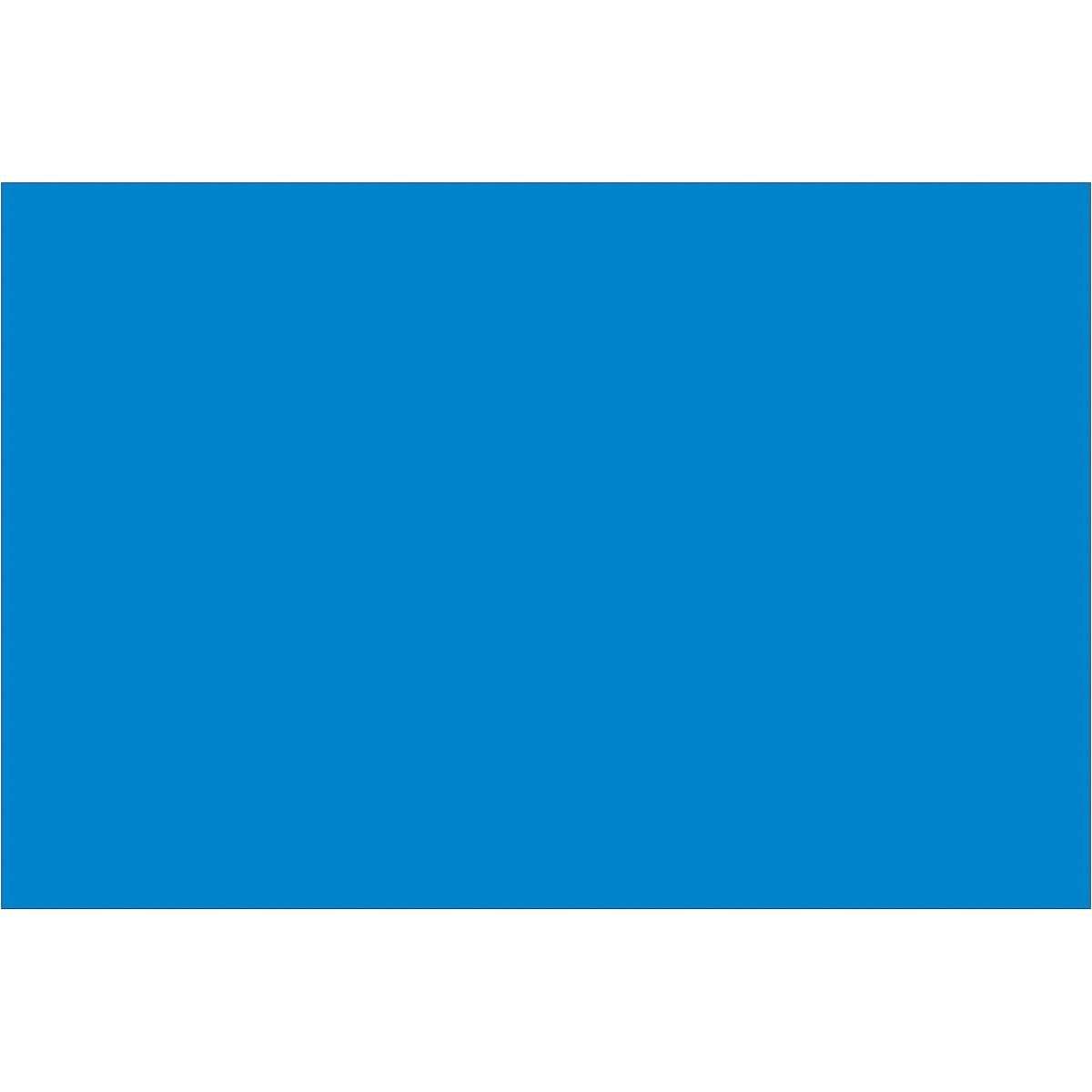 Rectangle Blue Labels 2 x 3