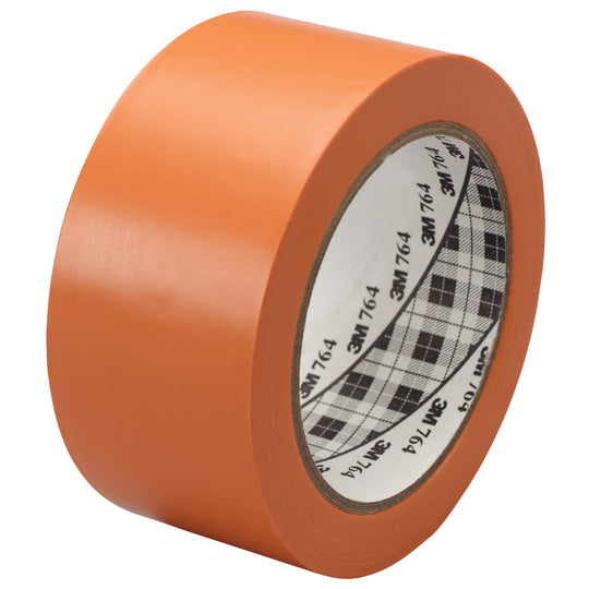 2" x 36 yds. Orange 3M 764 Vinyl Tape 24/Case
