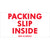 Packing Slip Inside Labels (2 x 4) 500/Roll