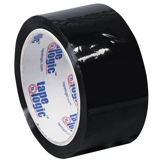 2" x 55 Yard Black (2.2 mil) Carton Sealing Tape 36/Case