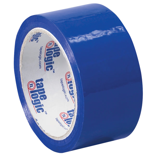 2" x 55 Yard Blue (2.2 mil) Carton Sealing Tape 36/Case