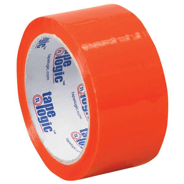 2" x 55 Yard Orange (2.2 mil) Carton Sealing Tape 36/Case