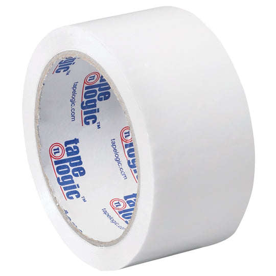 2" x 55 Yard White (2.2 mil) Carton Sealing Tape 36/Case