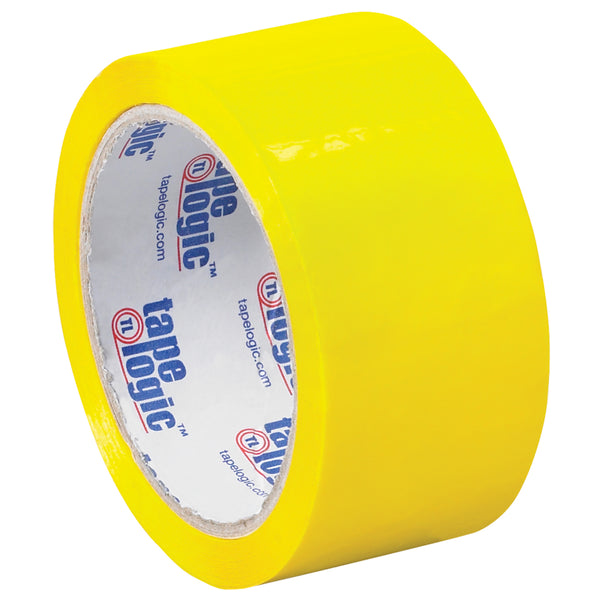 2" x 55 Yard Yellow (2.2 mil) Carton Sealing Tape 36/Case