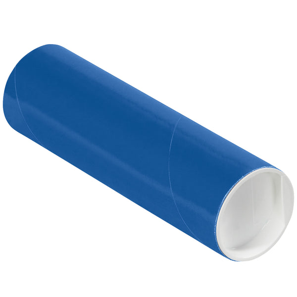 blue mailing tubes