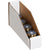 2 x 9 x 4 1/2 Open-Top White Corrugated Bin Box  25/Bundle