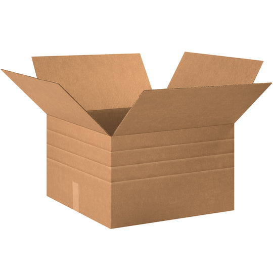 20 x 20 x 12 Multi Depth Corrugated Boxes 15/Bundle