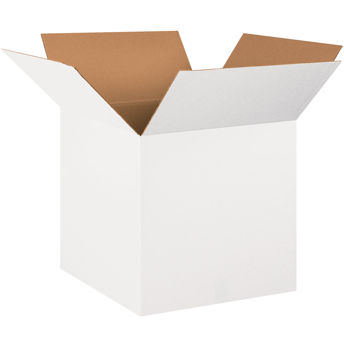 20 x 20 x 20 White Corrugated Boxes