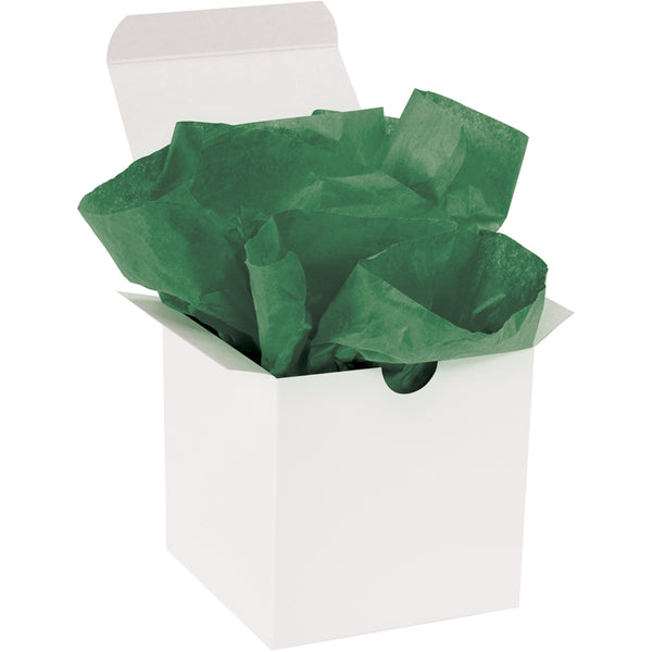 20 x 30 Holiday Green Gift Grade Tissue Paper 480/Case