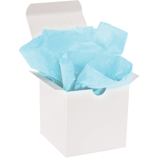 20 x 30 Light Blue Gift Grade Tissue Paper 480/Case