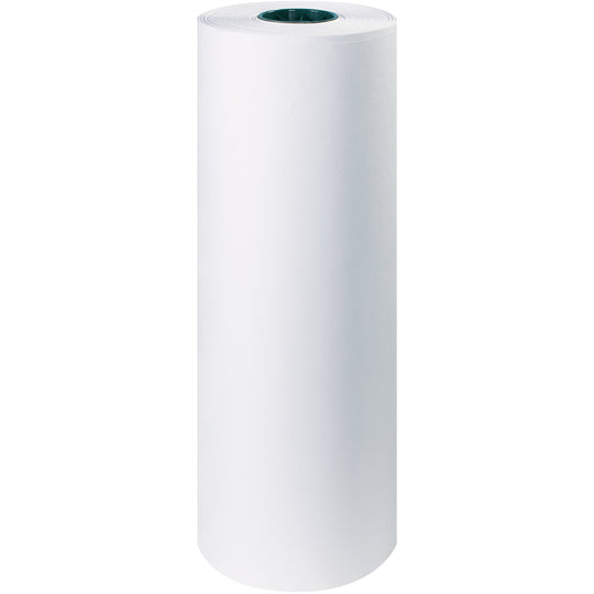 24" 40 lb White Butcher Paper 1000 Feet/Roll
