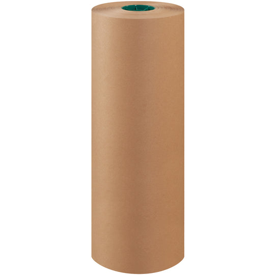 24" 40 lb Unbleached Butcher Paper Rolls 1000 Feet/Roll