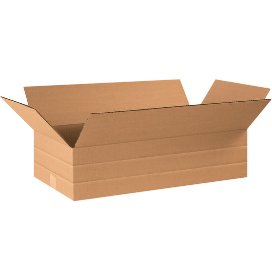 24 x 12 x 6 Multi Depth Corrugated Boxes 20/Bundle