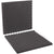 24 x 24 x 2 Charcoal Convoluted Foam Sets 6/Case