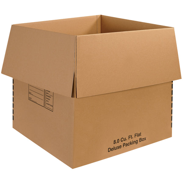 24 x 24 x 24 Deluxe Packing Boxes 10/Bundle
