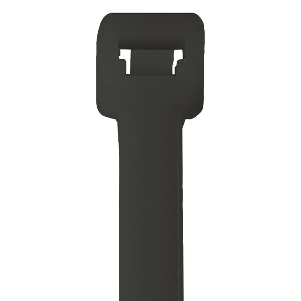36" (250 lb Tensile) Black UV Cable Ties 100/Case