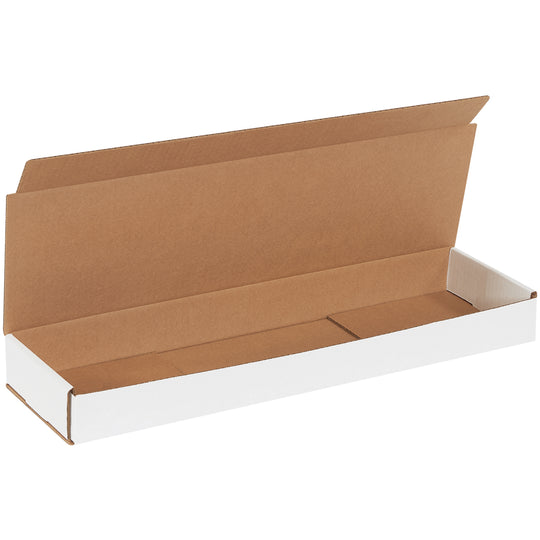 26 x 6 x 2 White Corrugated Mailers 50/Bundle