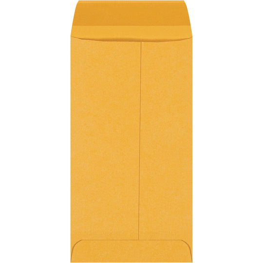 3 1/2 x 6 1/2 Kraft Gummed Envelopes 5000/Case