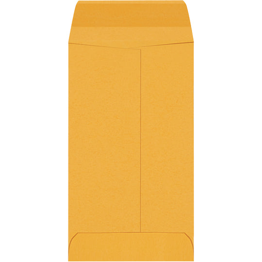 3 1/8 x 5 1/2 Kraft Gummed Envelopes 5000/Case