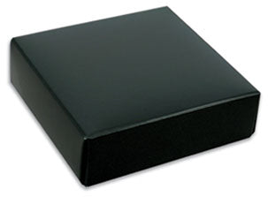 3-11/16 x 3-11/16 x 1-1/8 Black 3 oz. Square Candy Box LID 250/Case