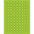3/4" Fluorescent Green Circle Laser Labels 10800/Case