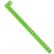 3/4" x 10" Day-Glo Green Plastic Wristbands 500/Case