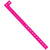 3/4" x 10" Day-Glo Pink Plastic Wristbands 500/Case