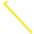 3/4" x 10" Day-Glo Yellow Plastic Wristbands 500/Case