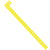 3/4" x 10" Day-Glo Yellow Plastic Wristbands 500/Case