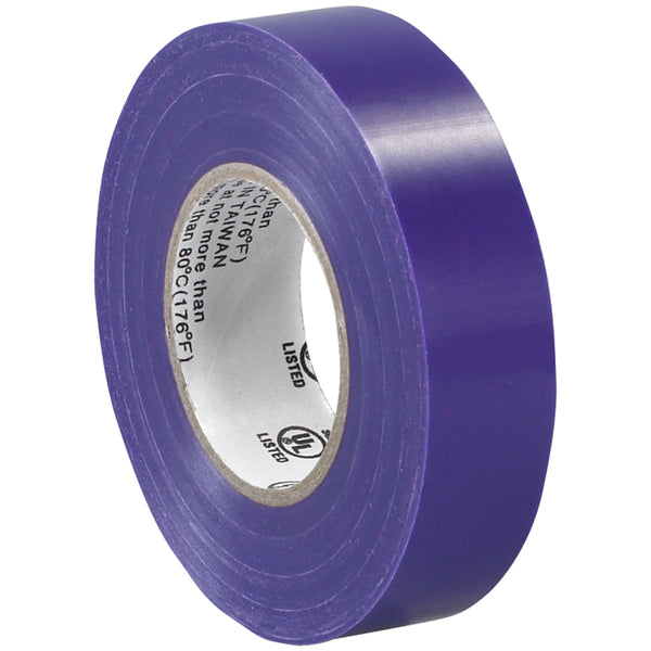 3/4" x 20 yds. Purple Electrical Tape 10/Case