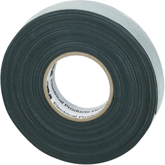 3/4" x 22 Feet Black 3M 2155 Rubber Splicing Electrical Tape 10/Case