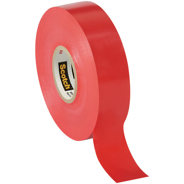 3/4" x 66 Feet Red 3M 35 Electrical Tape 100/Case