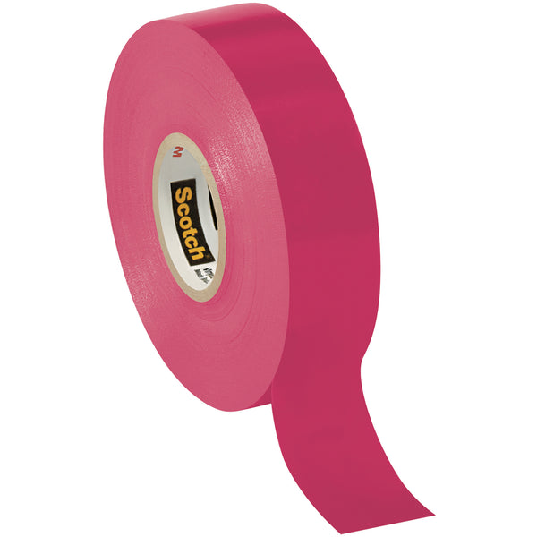 Pink Electrical Tape – 66 Ft X 3/4 Inch, Waterproof, Strong Vinyl Rubber Adhesive, Rated For 600V & 176°F – Great For Art & DIY Too