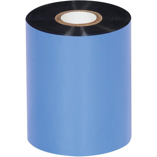 3.5" x 1476' Black Zebra Thermal Transfer Ribbons - Wax/Resin 24/Case