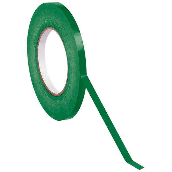 3/8" x 176 Yard Green Poly Bag Sealing Tape 96/Case