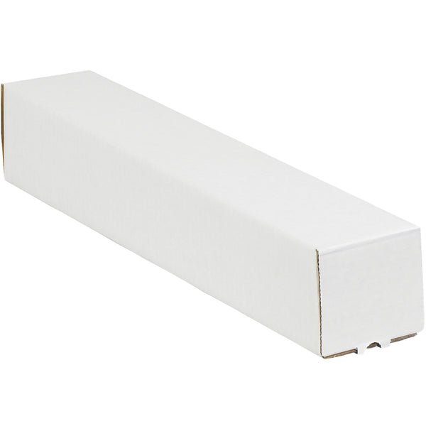 3 x 3 x 18 Square White Corrugated Mailing Tube
