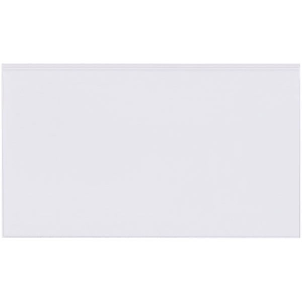 3 x 5 Open-Edge Plastic Label Holders 50/Case