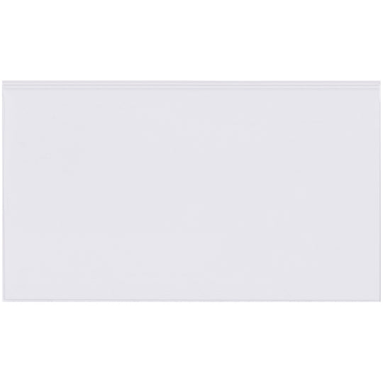 3 x 5 Open-Edge Plastic Label Holders 50/Case