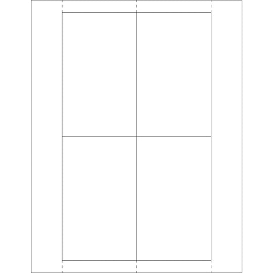 3 x 5 Vinyl Envelope Insert Cards 200/Case