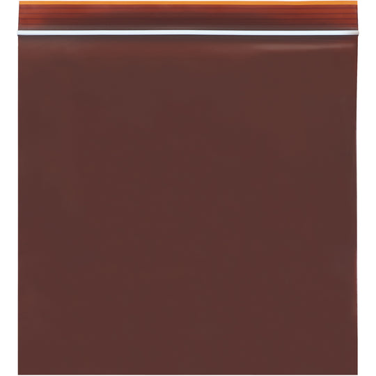 3 x 5 - 3 Mil Reclosable Amber UV Bags 1000/Case