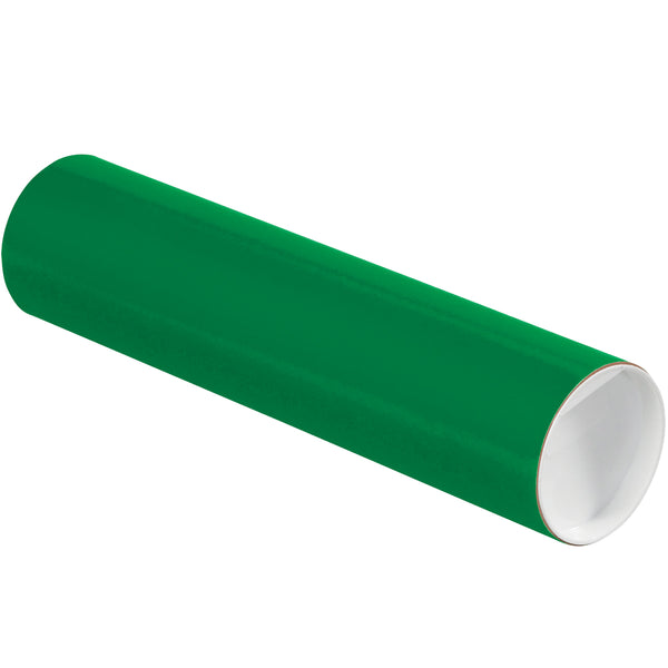 green mailing tubes