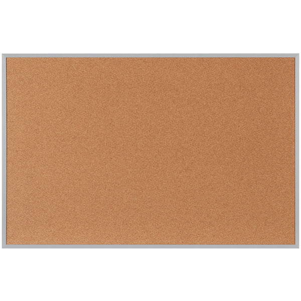 3 x 2' Cork Board with Aluminum Frame