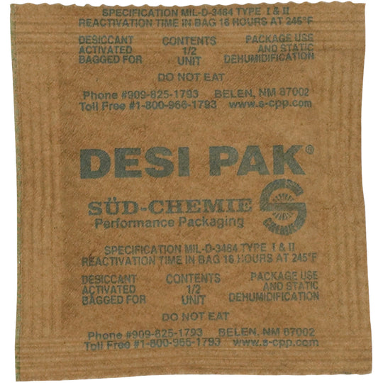 3 x 3 Desiccant Packs 550/Pail